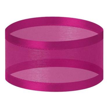 Imagem de Fita De Organza C Cetim 20mm X 10 Metros C/10 Un = 100metros - Fitas R