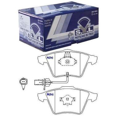 Imagem de Pastilha De Freio Dianteira - Sistema Teves - AUDI A4 00 a 04 / AUDI A