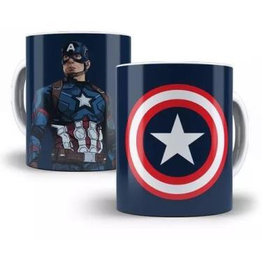 Imagem de Caneca Capitão América - Modelo 4 Exclusivo - Loja Dinka