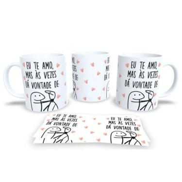 Imagem de Caneca de Porcelana Personalizada Flork Frases Engraçadas, Divertidas 