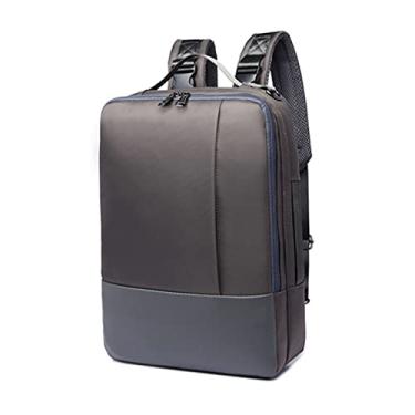 Imagem de Mochila de nylon de luxo para homens Oxford casual bolsa de viagem para laptop mochila de lona para homens(G)