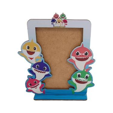 Imagem de Porta Retrato Vertical Infantil 15x10 Kit 10un Mdf Madeira Adesivado -