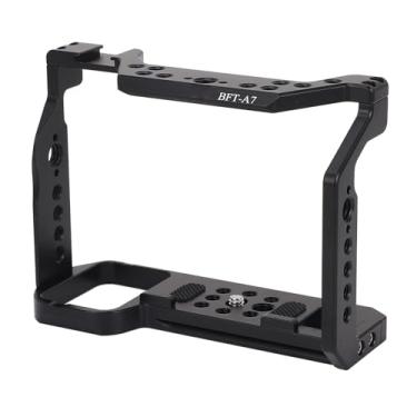 Imagem de Camera Cage Protective Aluminum Alloy Full Frame Gaiola para A7 A7R Series Fotografia