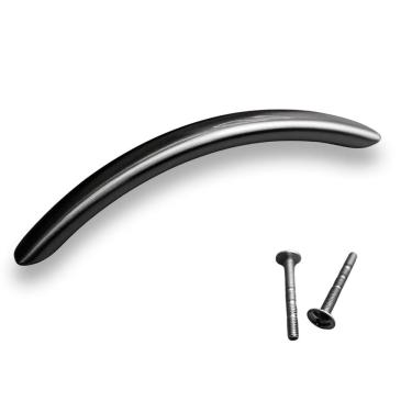 Imagem de Puxador Móveis Alumínio Acetinado Sem Friso 128mm 211 Pauma