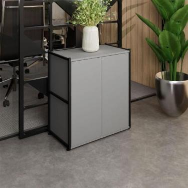 Imagem de Armário Escritório Baixo 63cm x 36cm 2 Portas F5 Office - F5 Office G,