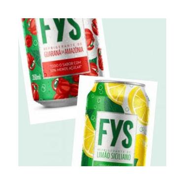 Imagem de Refrigerante fys de 350 ml 2 Sabores