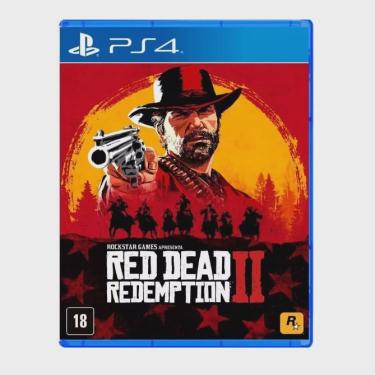 Imagem de Jogo PS4 Red Dead Redemption 2 Mídia Física Novo Lacrado