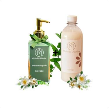 Imagem de Kit Sabonete Liquido Nature 250ml e Refíl 500ml