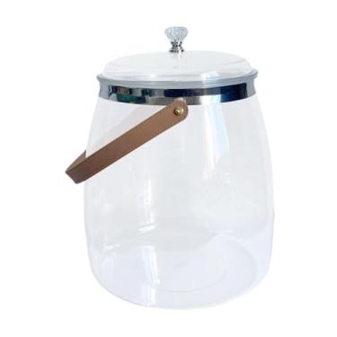 Imagem de YWJLQH Recipiente de dispensador de bebida gelado Multifuncional portátil com Spigot Water Jug Water Pitcher para café Milk Coffee Bar, 15l