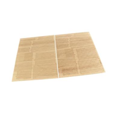 Imagem de Generic Kit de modelos de edifício do armazém de madeira de madeira 1/35 escala não pintada modelo de arquitetura DIY inacabada para layout mesa de areia