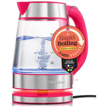 Imagem de Chaleira Elétrica SpeedBoil de Vidro Borossilicato 1.7L 1500W - Peach Street