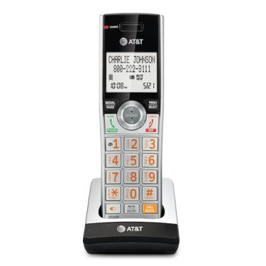 Imagem de AT&T Telefone sem fio CL80107 para CL82x07, CL82x57, CL82x67, CL83x07, CL84x07 Series para casa com bloqueio de chamadas, locutor de identificação, interfone e longo alcance