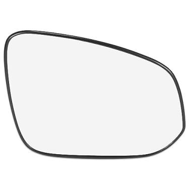 Imagem de X AUTOHAUX Espelho retrovisor de carro com vidro aquecido do lado direito com placa de suporte 87931-42C10 para Toyota RAV4 2013-2015
