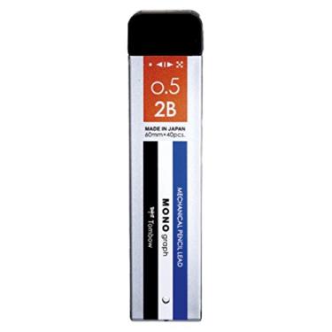 Imagem de Tombow Pencil R5-MG2B01 00026751 Monograma de grafite afiado MG0.52B Mono