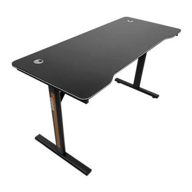 Imagem de Mesa Gamer TGT Barrier, Preto, TGT-BRR-BK01