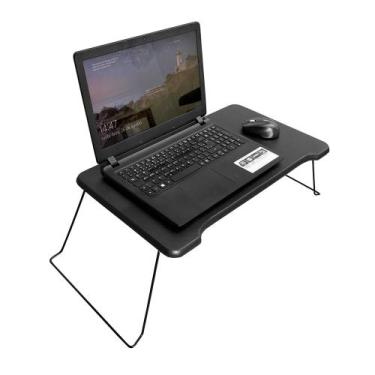 Imagem de Mesa Multiuso Suporte Para notebook Apoio Tomar Café Cama Sofá Cor PRE