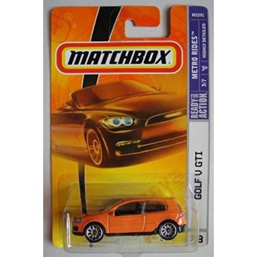Imagem de MATCHBOX METRO RIDES ORANGE GOLF V GTI #28