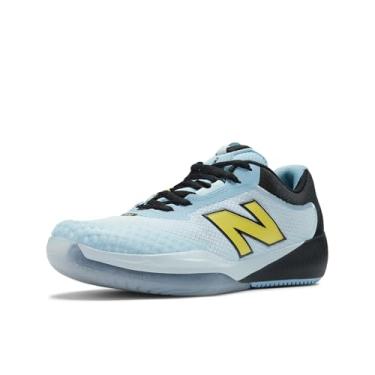 Imagem de New Balance FuelCell 996 V6 feminino, Azul pedreira/preto/vaga-lume, 38