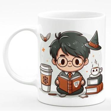Imagem de Caneca de Porcelana Harry Potter 325ml Flying Hat - PRMUG