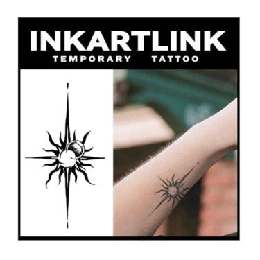 Imagem de INKARTLINK Tattoo Tech, 3 Folhas De Tatuagem Semipermanente Pequena, Tatuagens Temporárias Com Design Artístico Para Adultos, Duram 1 A 2 Semanas, À Prova D'Água, Aparência Realista, Sem Adesivo, Re