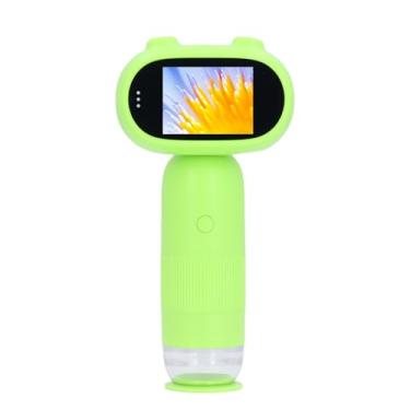 Imagem de Microscópio Portátil Com Tela de 2 Polegadas, Lupa Eletrônica Usb Com 8 Leds para Observação, Reparo de Relógio de Soldagem