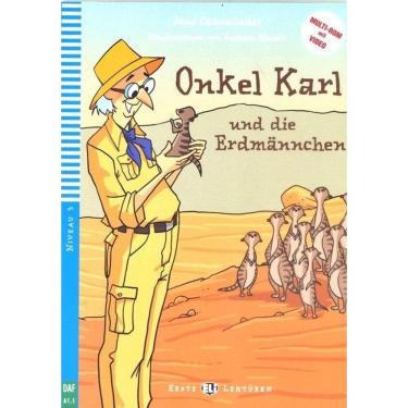 Imagem de Onkel Karl Und Die Erdmännchen - Hub Erste Lektüren - Stufe 3 - Buch Mit Audio-CD