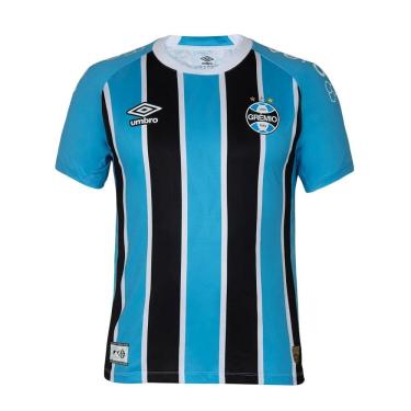Imagem de Camiseta M/C Gremio 1 2025 Jogador U31g03491-312 - Azul/Preto G