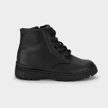 Imagem de Bota Infantil Bibi Urban Coturno Preta-Feminino