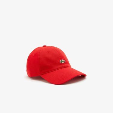 Imagem de Boné Lacoste Unissex Em Sarja De Algodão Orgânico-Unissex