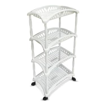 Imagem de Organizador Vertical Telado Quadruplo Fruteira(Branco)