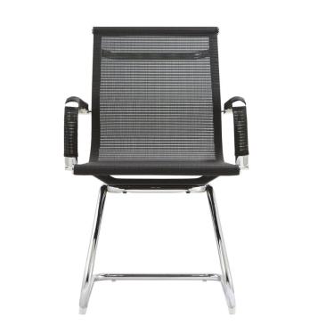 Imagem de Cadeira De Escritório Tela Especial 89X56Cm Sydney Fixa Fratini Móveis Preto