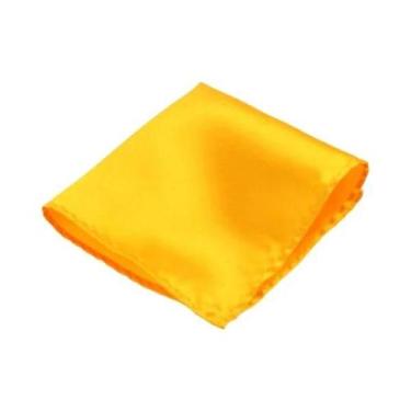 Imagem de Lenço de Bolso Masculino Vintage - Quadrado, Sólido e para Padrinhos d