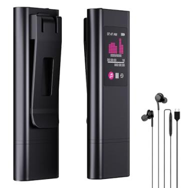 Imagem de MP3 Player 64GB with Bluetooth, 2025 Music Player, Sensitive Touch Button, Hi-Fi Music MP3 Player with Clip, Function for Real time Saving of Singing Music