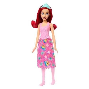 Imagem de Boneca Disney Princesa Festa Fashion Ariel Mattel JBG04