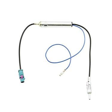 Imagem de Cabo adaptador FAKRA para plugue coaxial macho compatível com unidade de cabeça estéreo de DVD