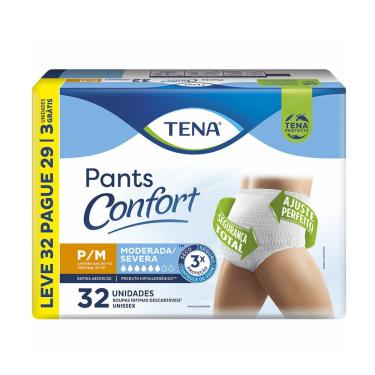 Imagem de Roupa Íntima Tena Pants Confort P/M 32 Unidades