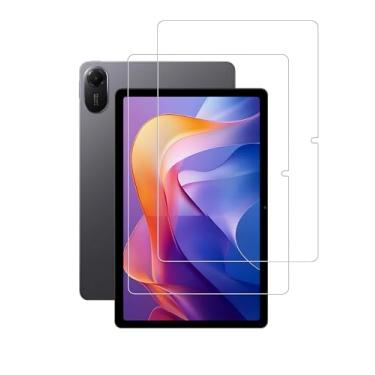 Imagem de WUNIAK Protetor de tela para tablet Xiaomi Redmi Pad 2 2025 de 11 polegadas, película de vidro temperado HD resistente a arranhões para Redmi Pad 2 proteção contra quedas, sensível ao toque