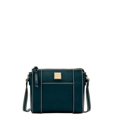 Imagem de Dooney & Bourke Bolsa transversal Lexington de grão de seixo, Preto e preto, One Size