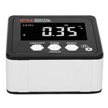 Imagem de Keenso IP54 White on Black Digital Angle LCD Medidor de Inclinação Com Uma Grande Tela de LCD para Entusiastas