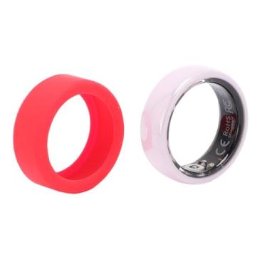 Imagem de Zopsc Anel de Saúde Inteligente Com Manga, Anel do Pedômetro de Rastreamento de Fitness Em Cerâmica Com Cabo de Carregamento e Vida útil da Bateria de 7 Dias, (Tamanho 10)