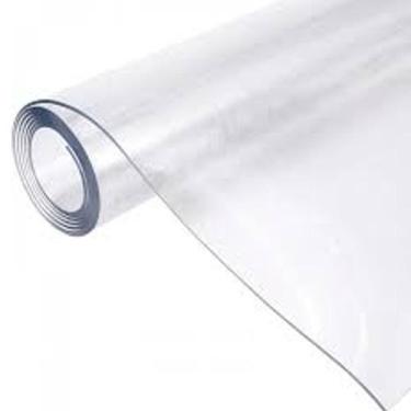 Imagem de Plástico Pvc Transparente Cristal 0,20mm - 1,40 de Largura - Sua Casa 