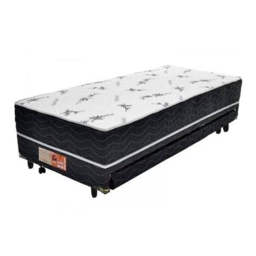Imagem de Cama Box Solteiro Conjugado Ortopética 88x188x42