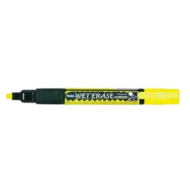 Imagem de Pentel Marcador de giz Wet Erase, amarelo médio (SMW26-G)