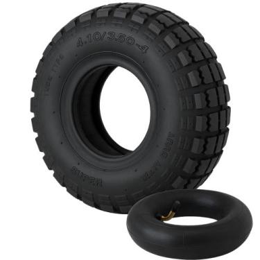 Imagem de Pneu Carrinho De Carga Bebidas 4 Lonas 3.50-4 C/ Câmara De Ar 100kg - 