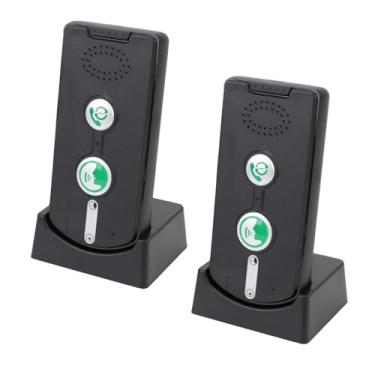 Imagem de Jectse Intercomunicador de Voz de 2 Vias, Intercomunicador Sem Fio, 2 Way Voice Intercom System para Home Indoor, IP54 Rainproof Design, Volume Ajustável