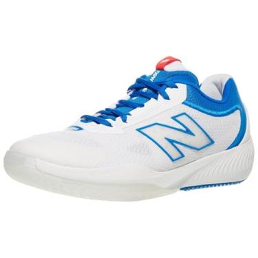 Imagem de New Balance FuelCell 996 V6 Tênis feminino, Branco/Azul marinho, 8.5 Wide
