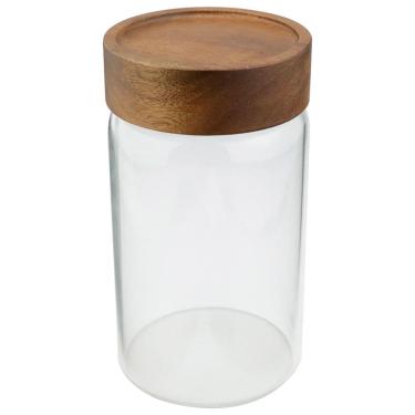 Imagem de Porta Mantimento Dynasty em Vidro Borossilicato e Tampa em Madeira - 550ml