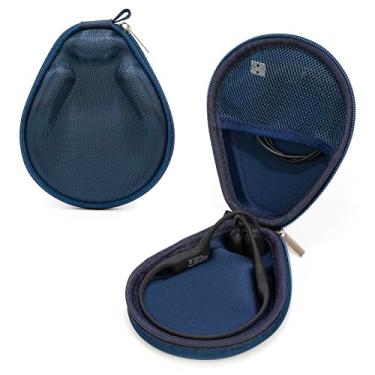 Imagem de Ginsco Capa de fone de ouvido universal de condução óssea compatível com SHOKZ New OpenRun Pro 2/Pro 2 Mini/OpenRun/OpenSwim Fones de ouvido esportivos de orelha aberta, compatível com CXK/BAICLUD