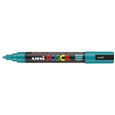 Imagem de Marcador de tinta acrílica Posca Px36863000, médio, verde esmeralda