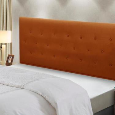 Imagem de Cabeceira Cama Box King Size Estofada Madeira Montreal - D'Julia, Terr